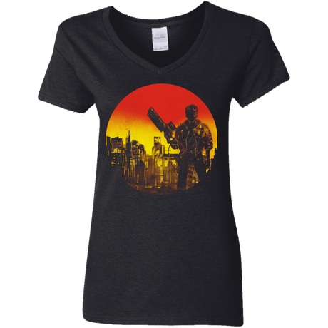 T-Shirts Black / S Bad Education Women's V-Neck T-Shirt