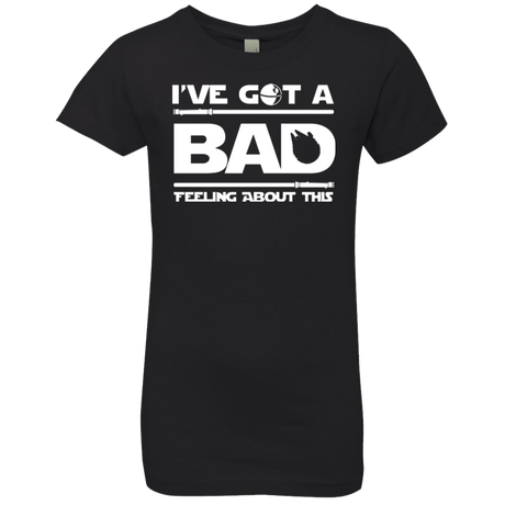 T-Shirts Black / YXS Bad Feeling Girls Premium T-Shirt