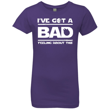 T-Shirts Purple Rush / YXS Bad Feeling Girls Premium T-Shirt