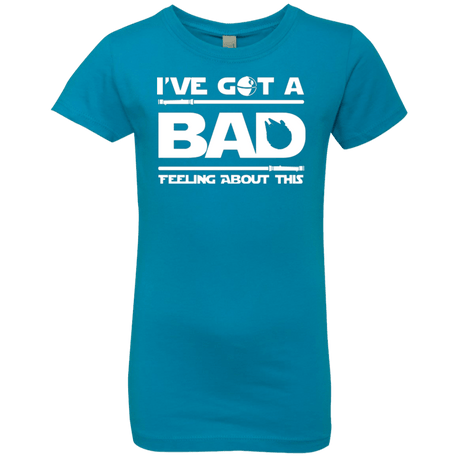 T-Shirts Turquoise / YXS Bad Feeling Girls Premium T-Shirt