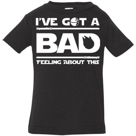 T-Shirts Black / 6 Months Bad Feeling Infant Premium T-Shirt