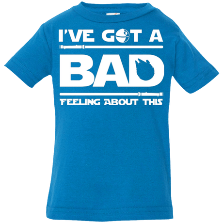 T-Shirts Cobalt / 6 Months Bad Feeling Infant Premium T-Shirt