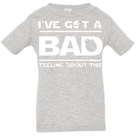 T-Shirts Heather / 6 Months Bad Feeling Infant Premium T-Shirt