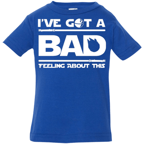 T-Shirts Royal / 6 Months Bad Feeling Infant Premium T-Shirt