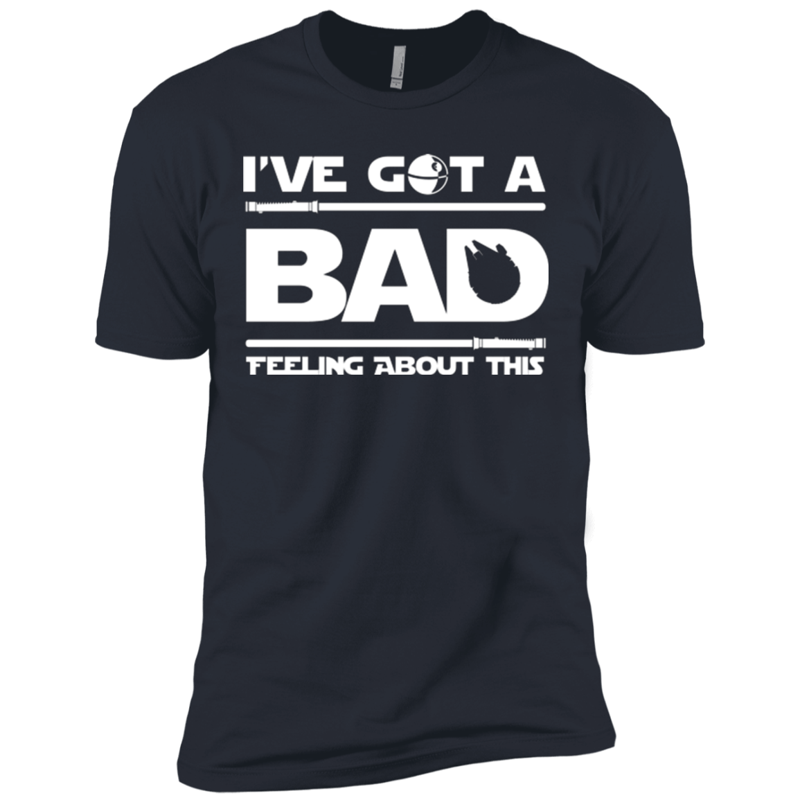 T-Shirts Indigo / X-Small Bad Feeling Men's Premium T-Shirt