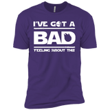 T-Shirts Purple / X-Small Bad Feeling Men's Premium T-Shirt