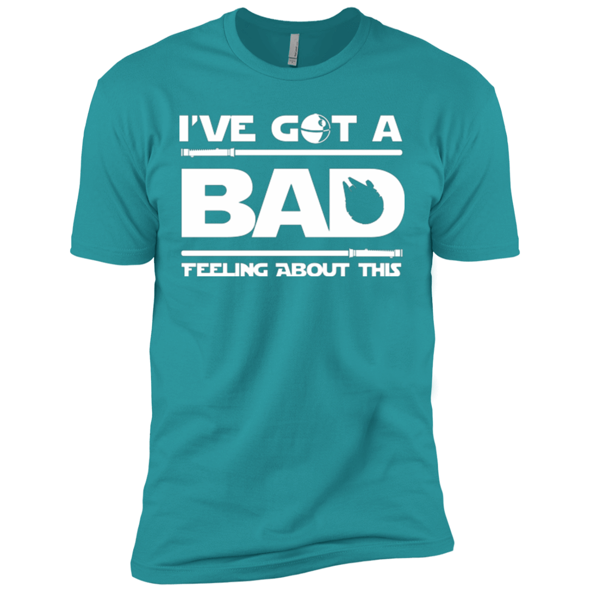 T-Shirts Tahiti Blue / X-Small Bad Feeling Men's Premium T-Shirt