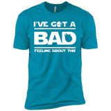 T-Shirts Turquoise / X-Small Bad Feeling Men's Premium T-Shirt