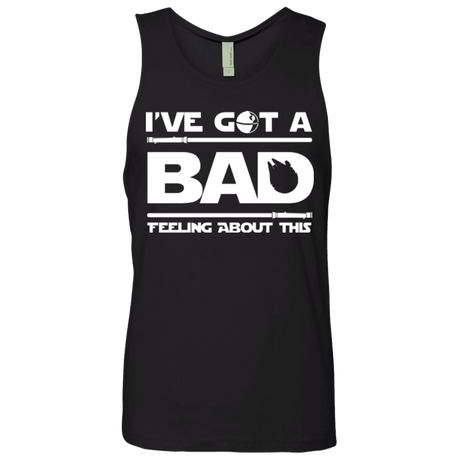 T-Shirts Black / Small Bad Feeling Men's Premium Tank Top