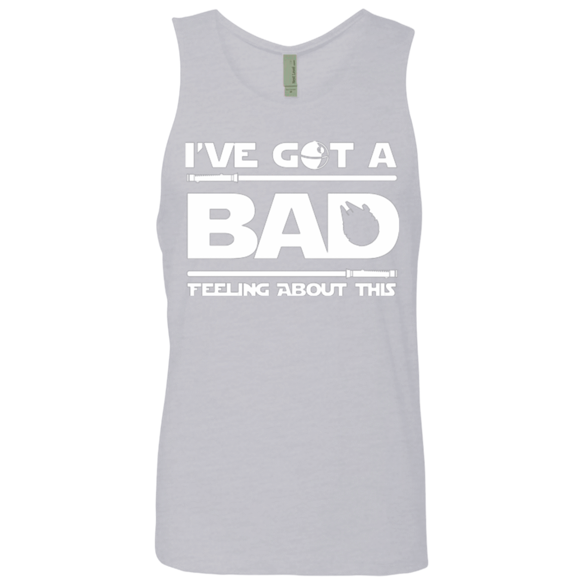 T-Shirts Heather Grey / Small Bad Feeling Men's Premium Tank Top
