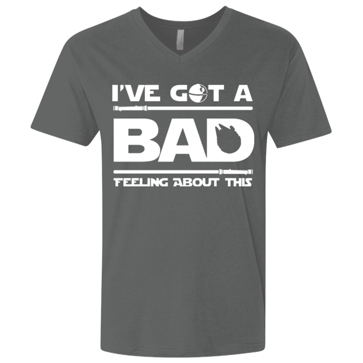 T-Shirts Heavy Metal / X-Small Bad Feeling Men's Premium V-Neck