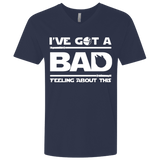T-Shirts Midnight Navy / X-Small Bad Feeling Men's Premium V-Neck