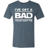 T-Shirts Indigo / Small Bad Feeling Men's Triblend T-Shirt