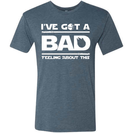 T-Shirts Indigo / Small Bad Feeling Men's Triblend T-Shirt