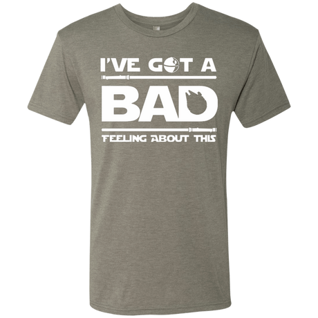 T-Shirts Venetian Grey / Small Bad Feeling Men's Triblend T-Shirt