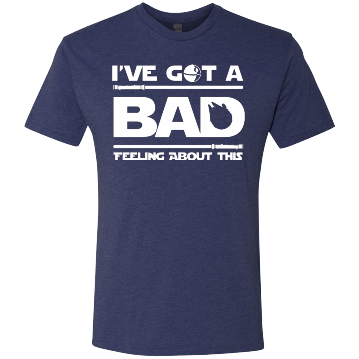 T-Shirts Vintage Navy / Small Bad Feeling Men's Triblend T-Shirt