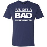T-Shirts Vintage Navy / Small Bad Feeling Men's Triblend T-Shirt
