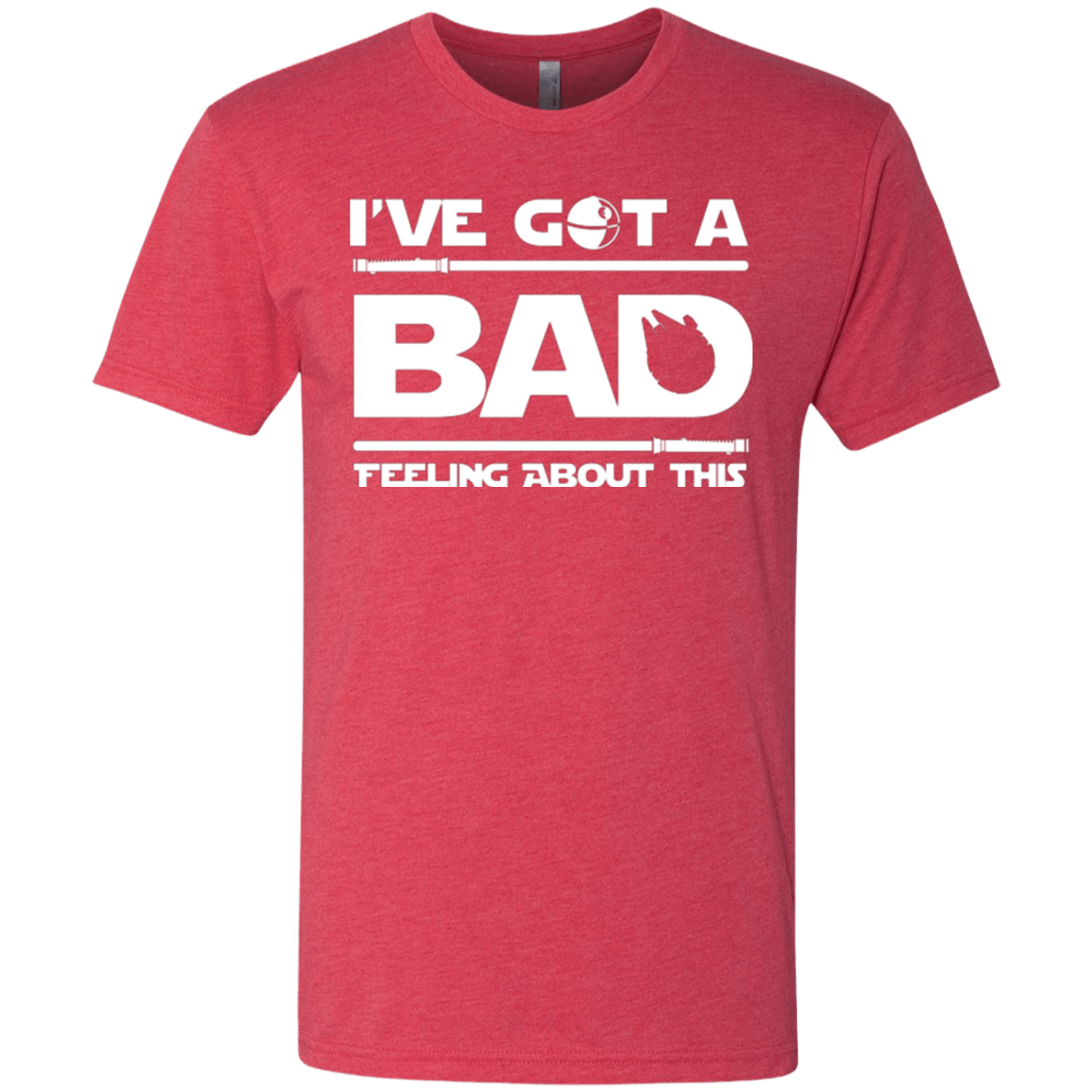 T-Shirts Vintage Red / Small Bad Feeling Men's Triblend T-Shirt