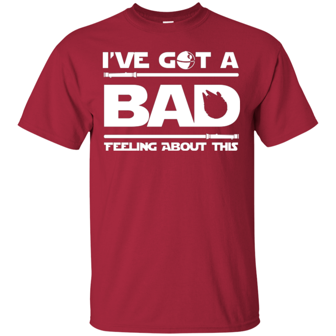 T-Shirts Cardinal / Small Bad Feeling T-Shirt