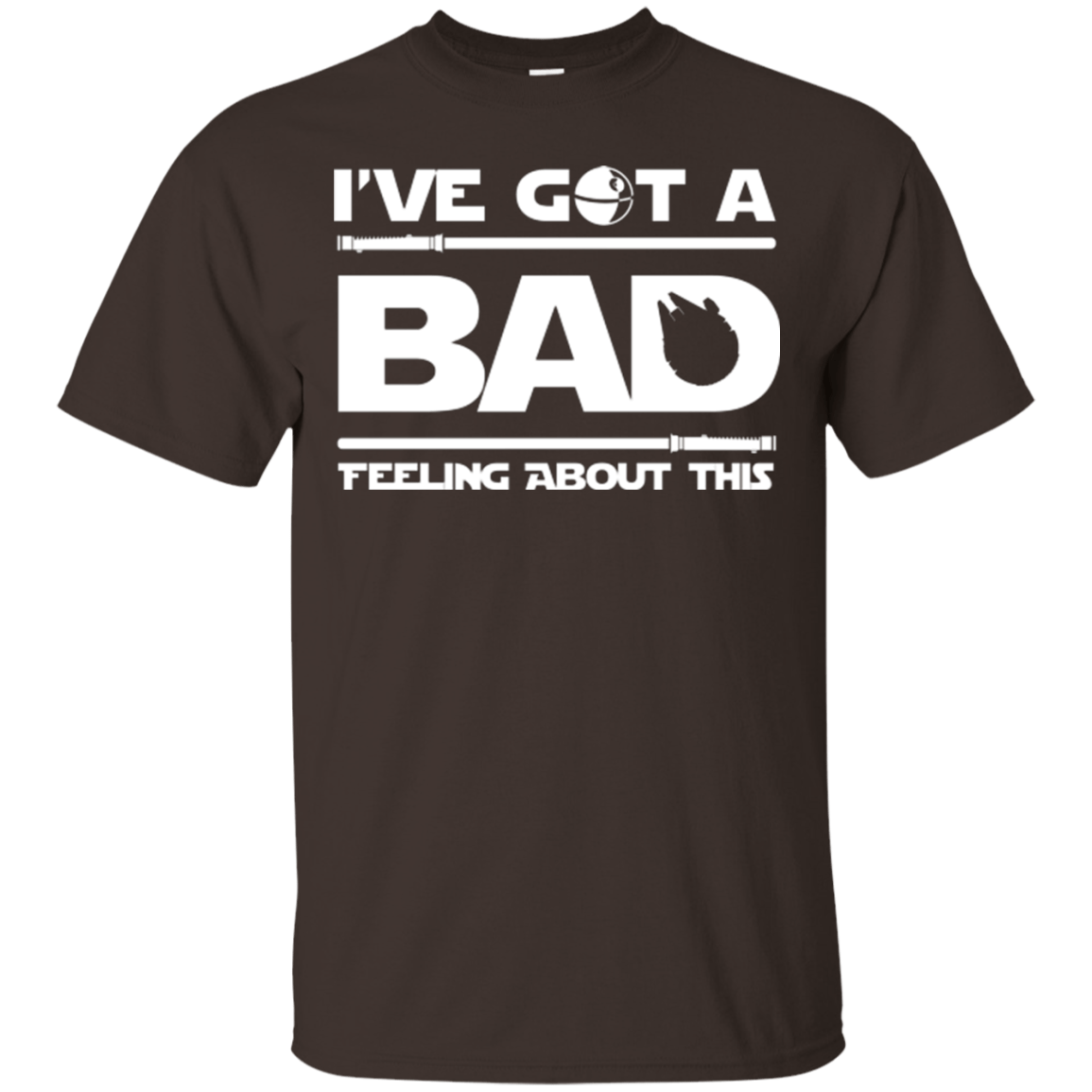 T-Shirts Dark Chocolate / Small Bad Feeling T-Shirt