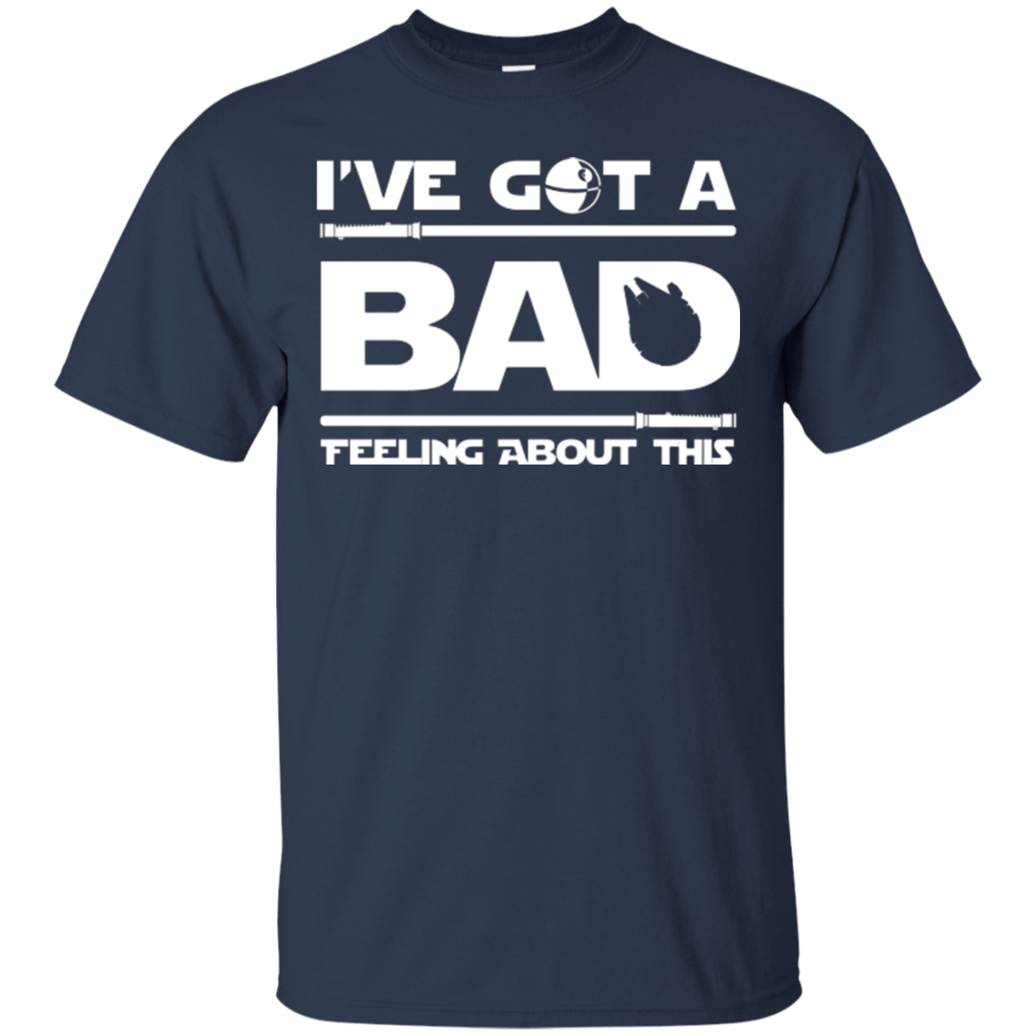 T-Shirts Navy / Small Bad Feeling T-Shirt
