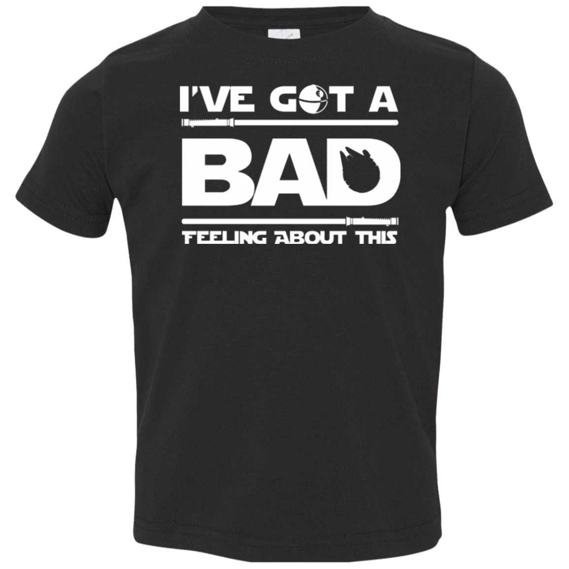 T-Shirts Black / 2T Bad Feeling Toddler Premium T-Shirt