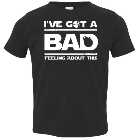T-Shirts Black / 2T Bad Feeling Toddler Premium T-Shirt
