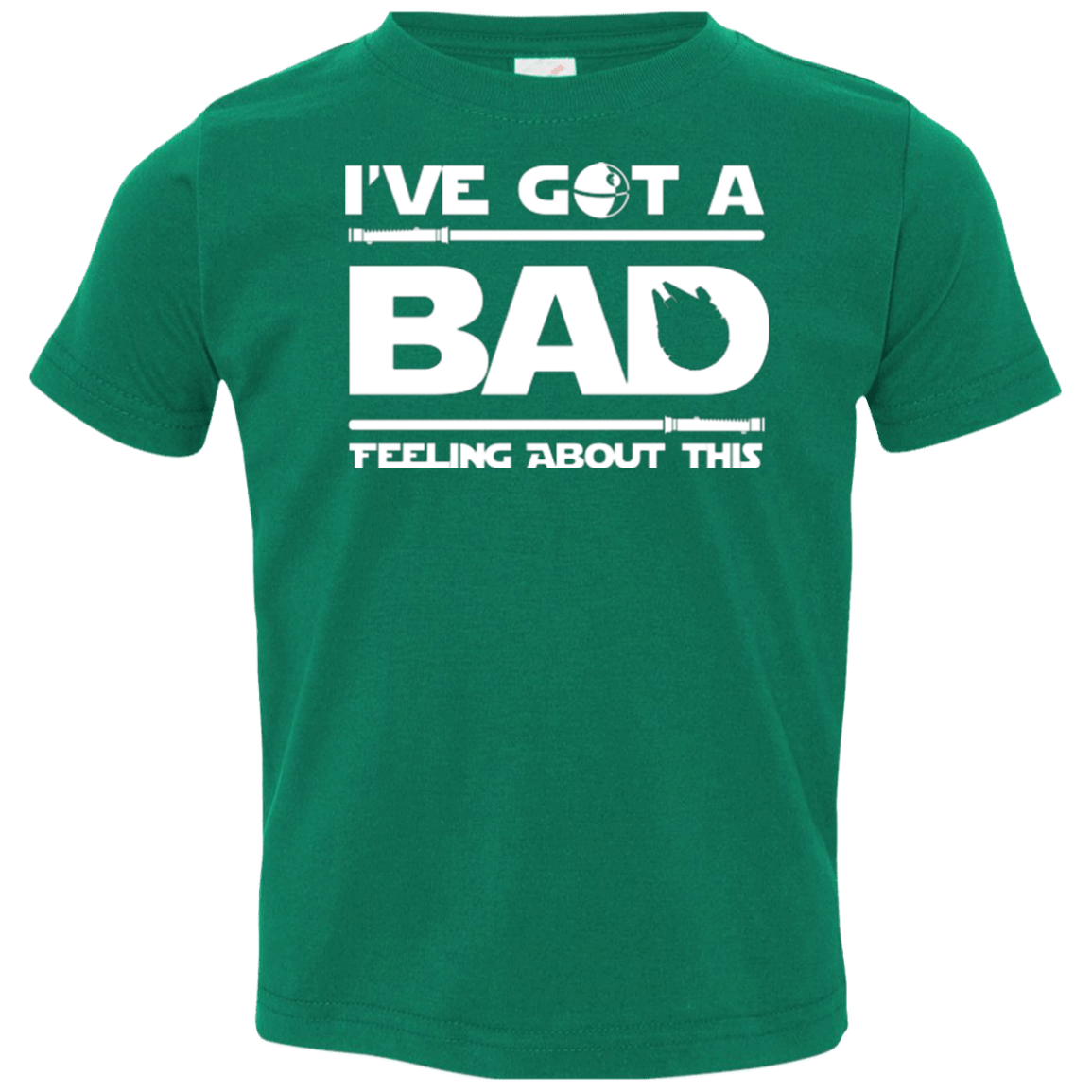 T-Shirts Kelly / 2T Bad Feeling Toddler Premium T-Shirt