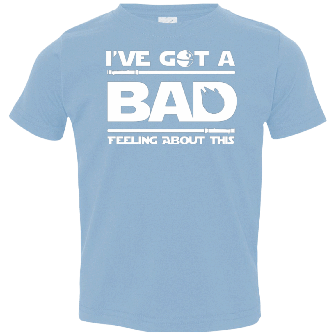 T-Shirts Light Blue / 2T Bad Feeling Toddler Premium T-Shirt