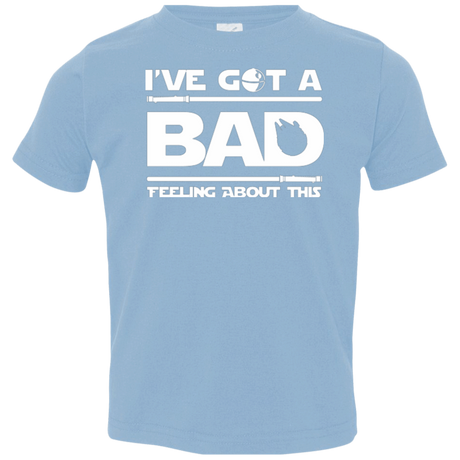 T-Shirts Light Blue / 2T Bad Feeling Toddler Premium T-Shirt