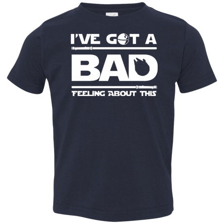 T-Shirts Navy / 2T Bad Feeling Toddler Premium T-Shirt