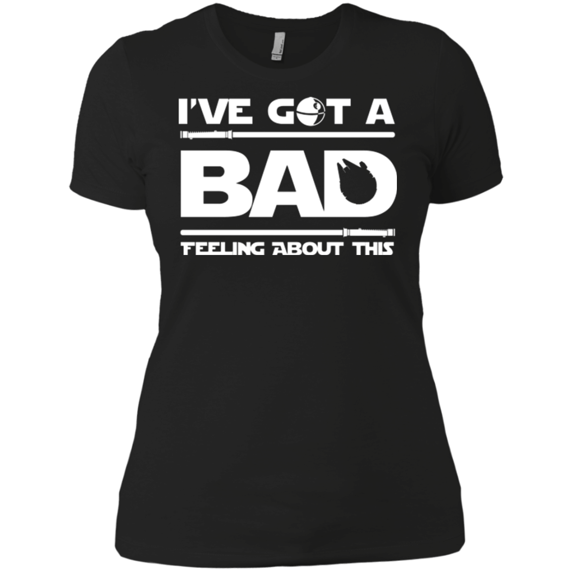 T-Shirts Black / X-Small Bad Feeling Women's Premium T-Shirt
