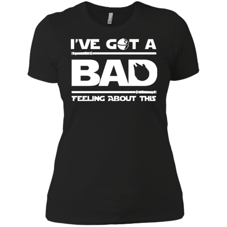 T-Shirts Black / X-Small Bad Feeling Women's Premium T-Shirt