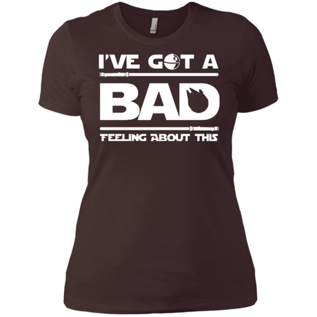 T-Shirts Dark Chocolate / X-Small Bad Feeling Women's Premium T-Shirt
