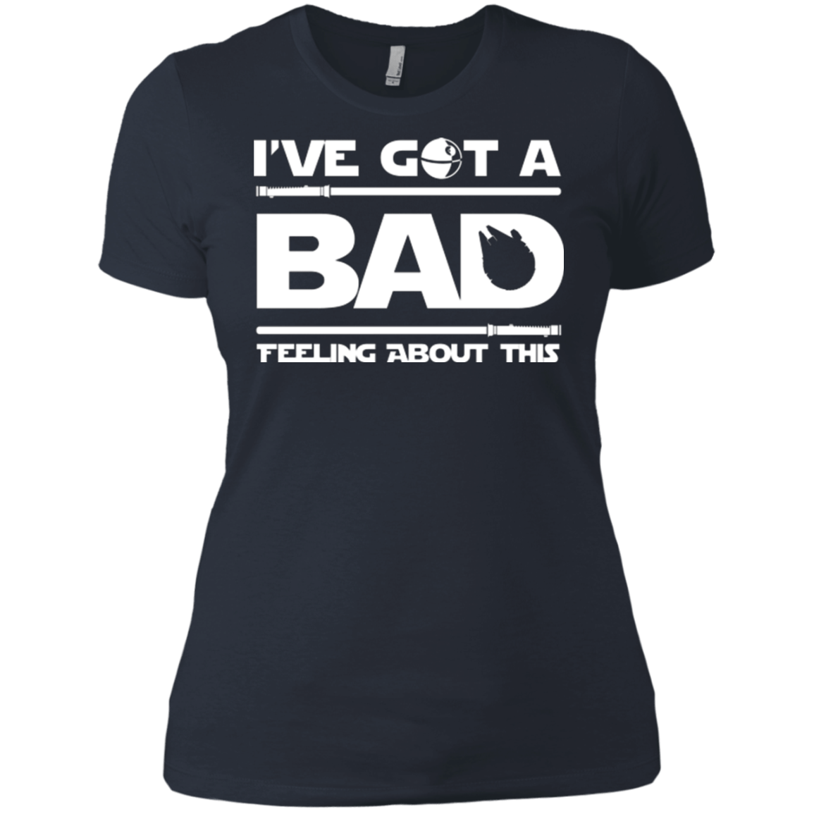 T-Shirts Indigo / X-Small Bad Feeling Women's Premium T-Shirt