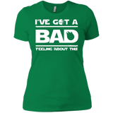 T-Shirts Kelly Green / X-Small Bad Feeling Women's Premium T-Shirt