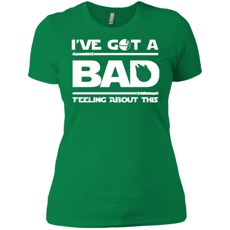 T-Shirts Kelly Green / X-Small Bad Feeling Women's Premium T-Shirt
