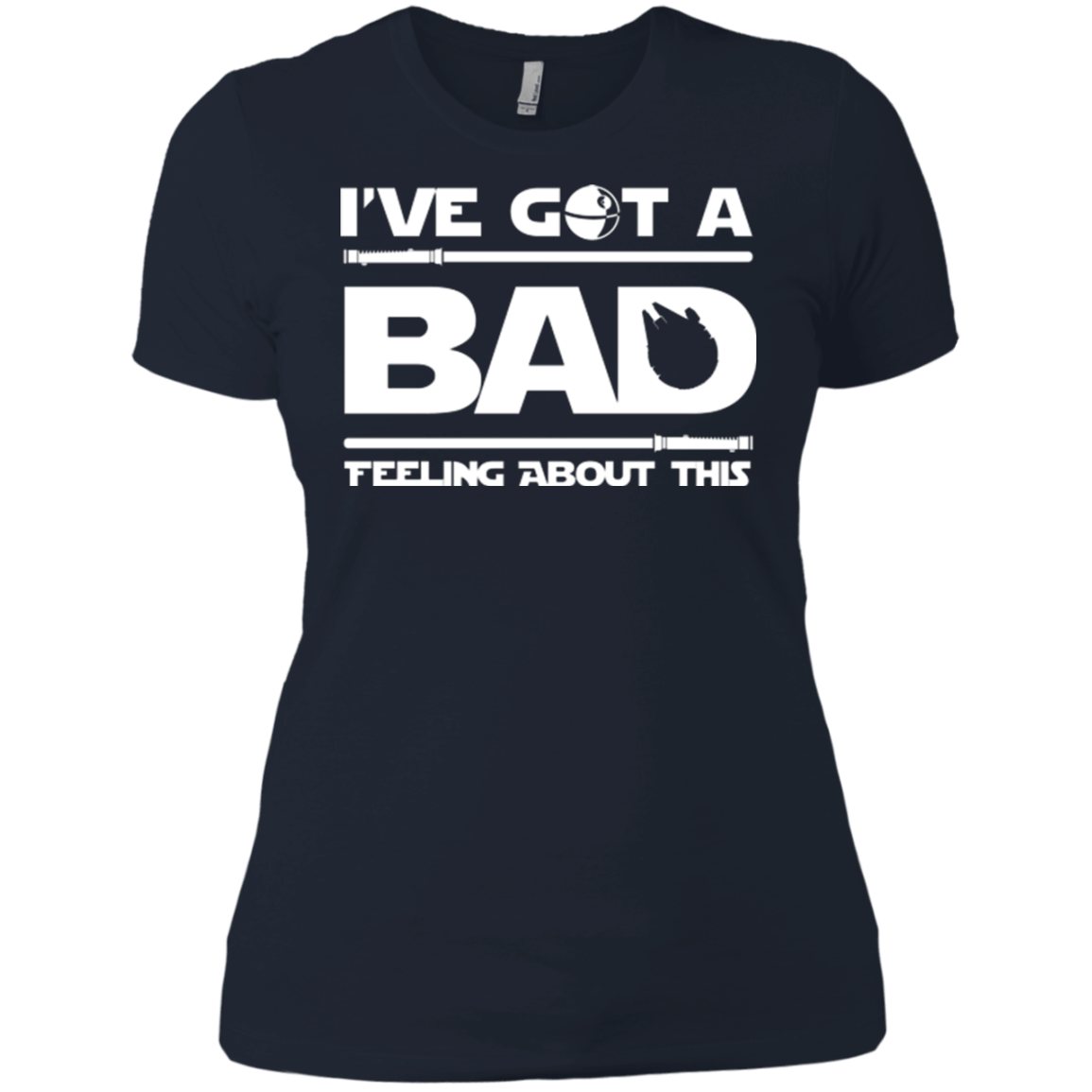 T-Shirts Midnight Navy / X-Small Bad Feeling Women's Premium T-Shirt