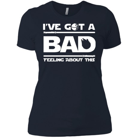 T-Shirts Midnight Navy / X-Small Bad Feeling Women's Premium T-Shirt