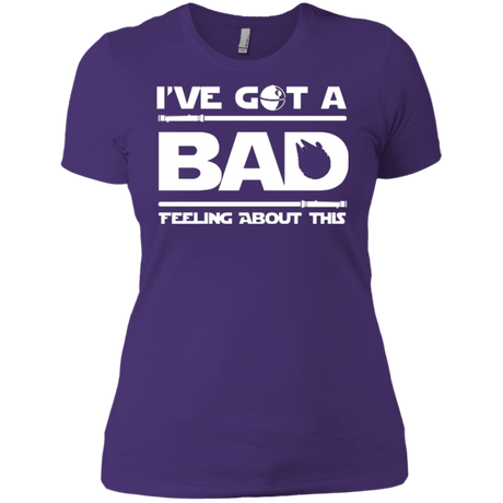 T-Shirts Purple / X-Small Bad Feeling Women's Premium T-Shirt