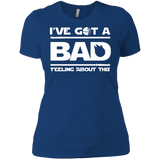 T-Shirts Royal / X-Small Bad Feeling Women's Premium T-Shirt