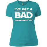 T-Shirts Tahiti Blue / X-Small Bad Feeling Women's Premium T-Shirt