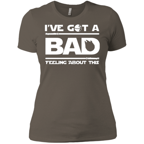 T-Shirts Warm Grey / X-Small Bad Feeling Women's Premium T-Shirt