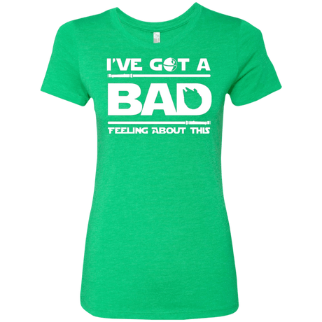 T-Shirts Envy / Small Bad Feeling Women's Triblend T-Shirt