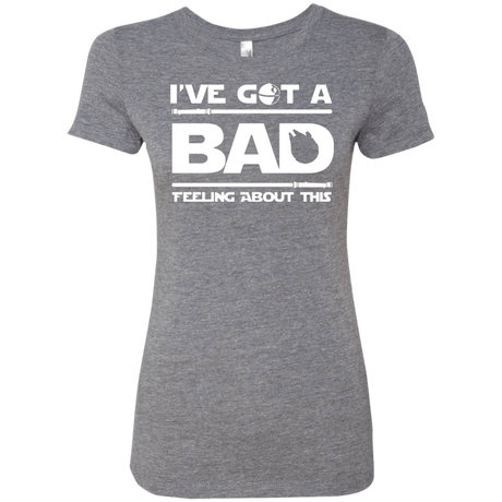T-Shirts Premium Heather / Small Bad Feeling Women's Triblend T-Shirt