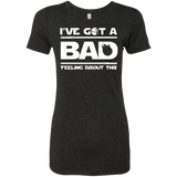 T-Shirts Vintage Black / Small Bad Feeling Women's Triblend T-Shirt