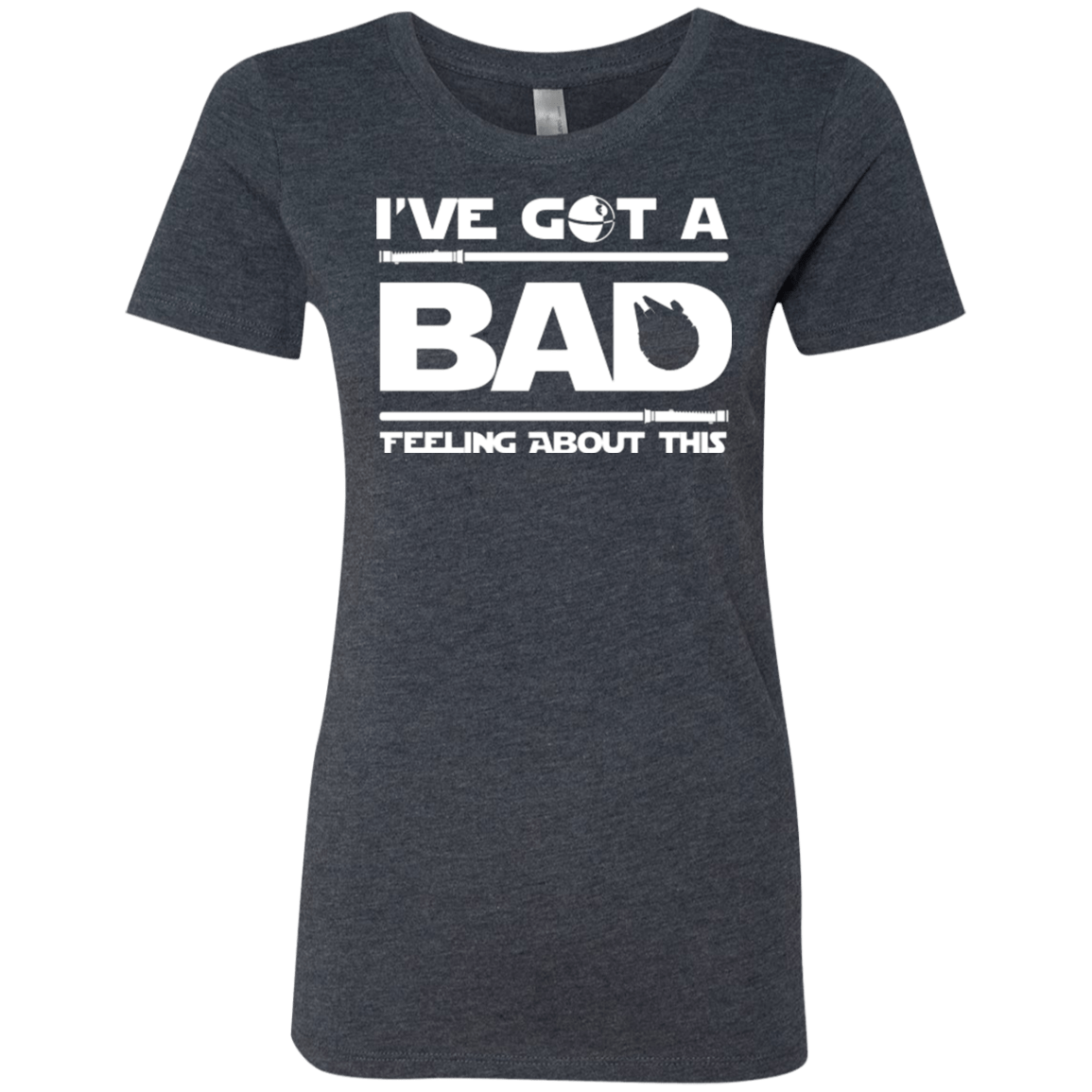 T-Shirts Vintage Navy / Small Bad Feeling Women's Triblend T-Shirt