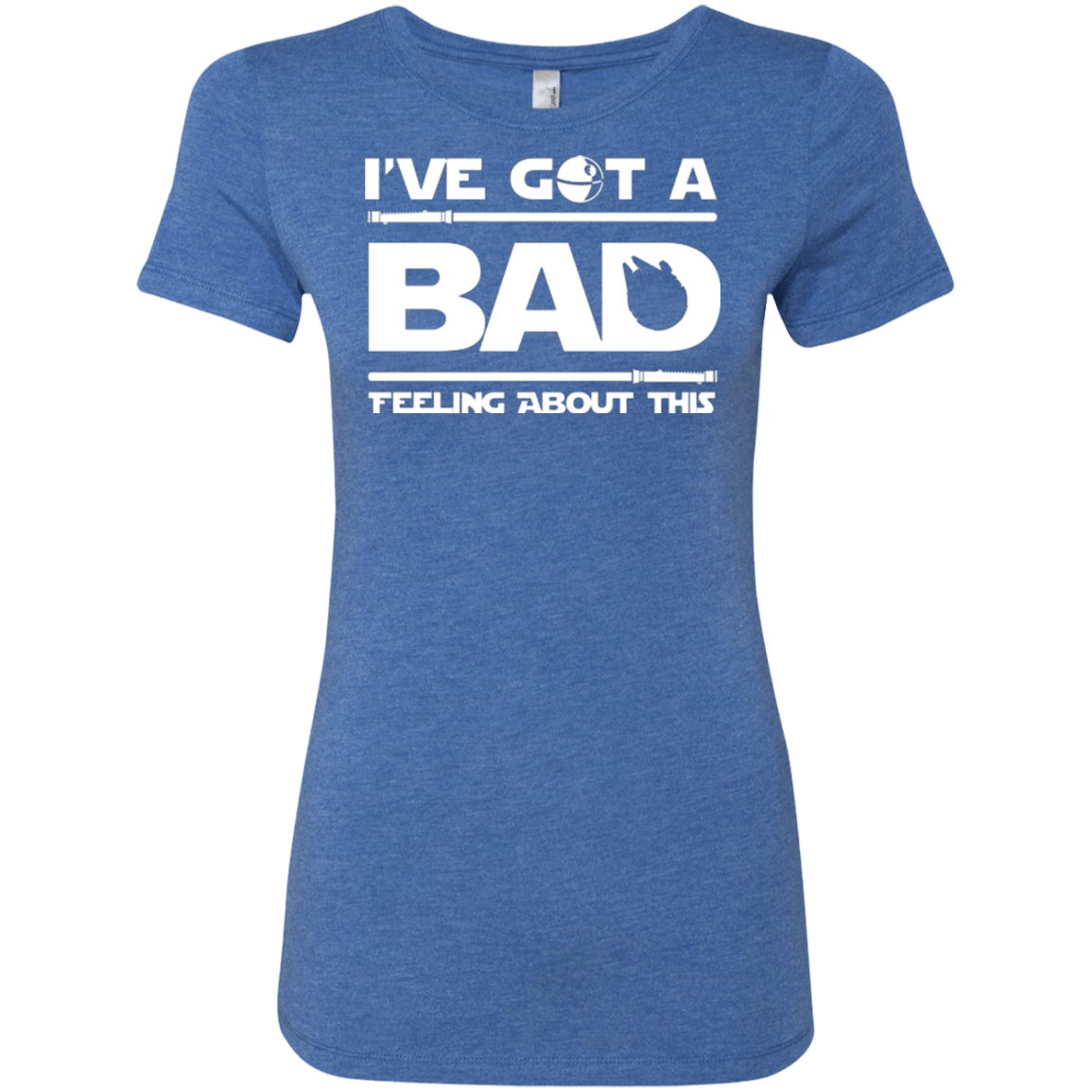 T-Shirts Vintage Royal / Small Bad Feeling Women's Triblend T-Shirt