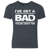 T-Shirts Vintage Navy / YXS Bad Feeling Youth Triblend T-Shirt