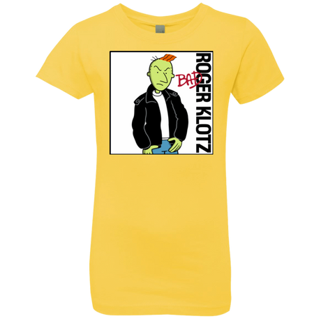 T-Shirts Vibrant Yellow / YXS BAD Girls Premium T-Shirt